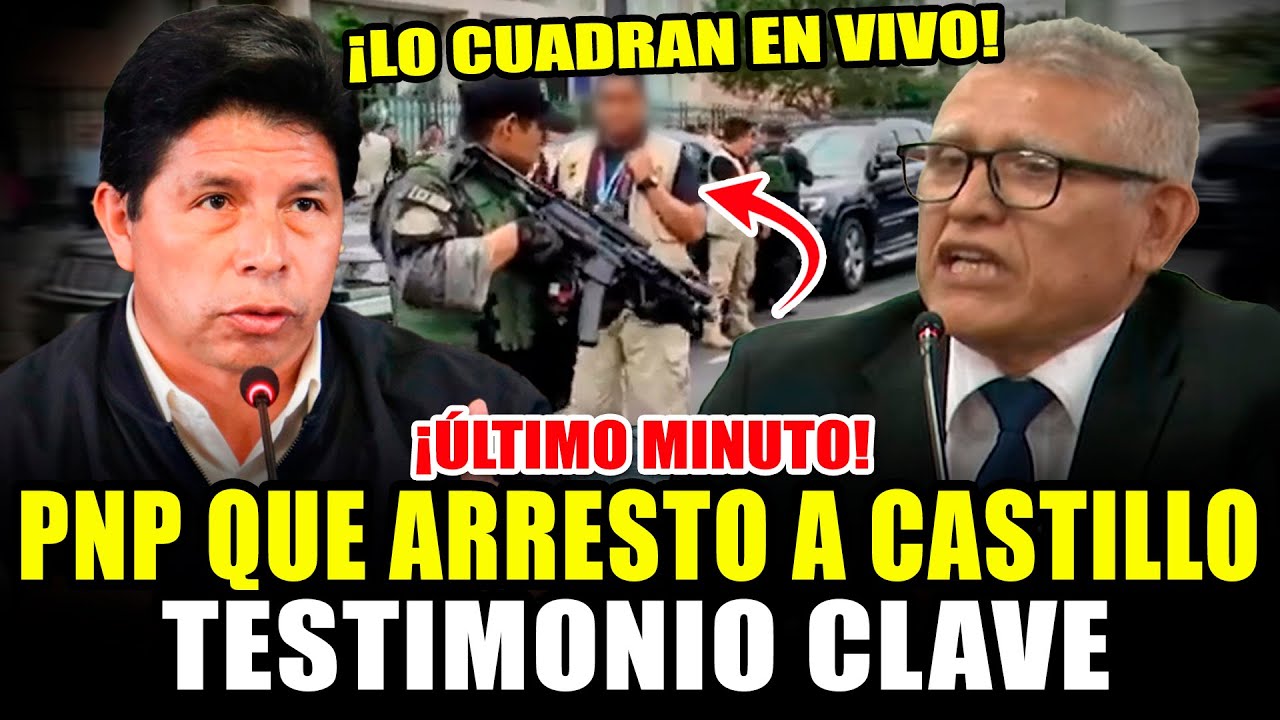 🔴¡ÚLTIMO MINUTO! POLICÍA QUE ARRESTO A CASTILLO HABLA EN JUICIO ORAL Y NO SABE QUE RESPONDER