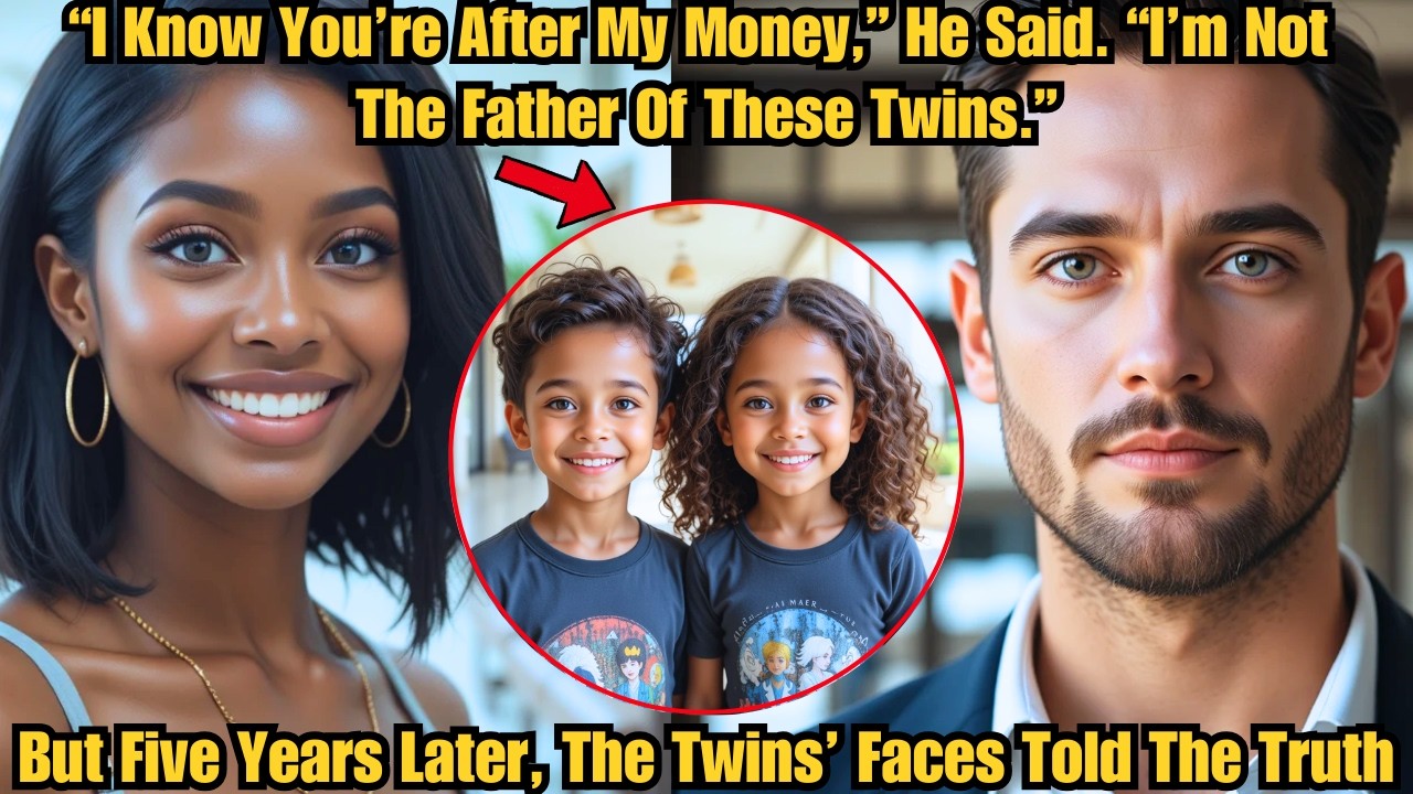 “I Know You’re After My Money,” He Said. “I’m Not The Father Of These Twins.” But Five Years Later..