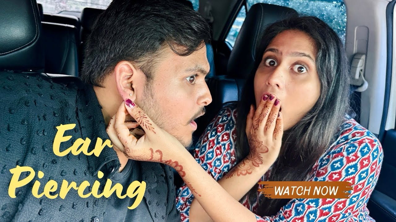 Life Me First Time Karvayi Piercing 😱| Ear Piercing Experience