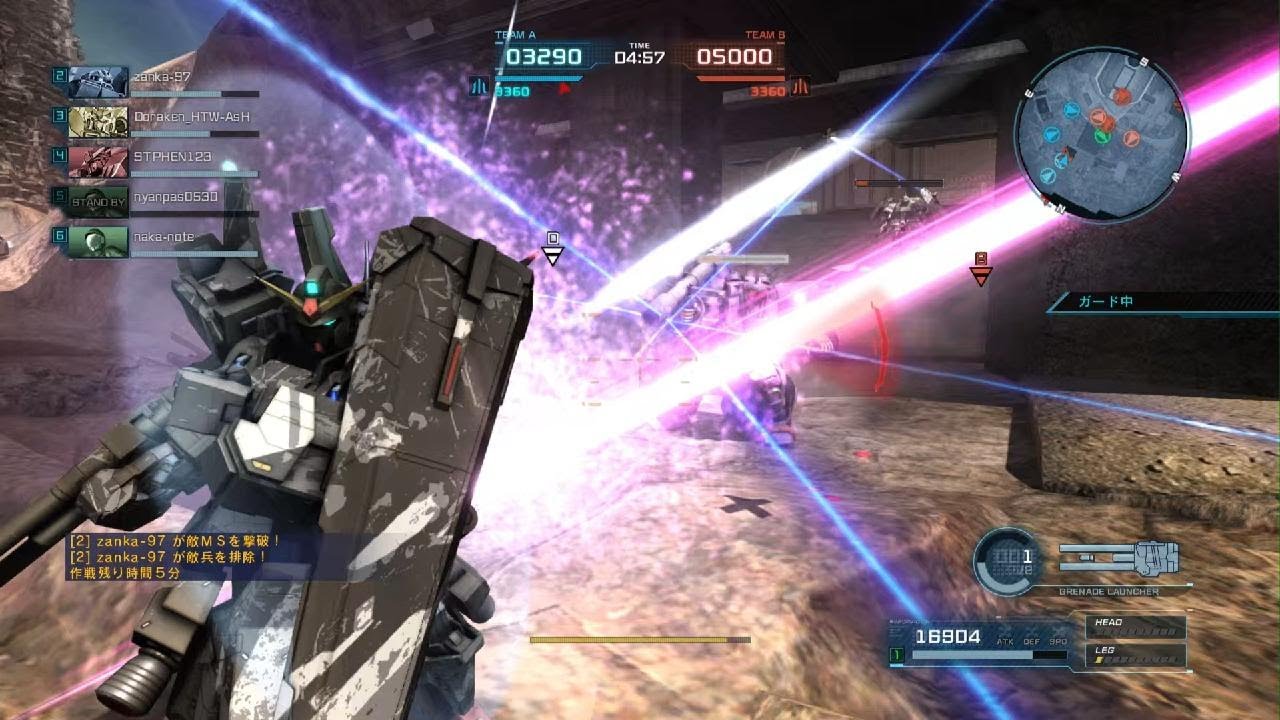 【バトオペ2】俺のカウンターどこいった！？ FA・ガンダムMk-2 Lv1 大質量轍跡地