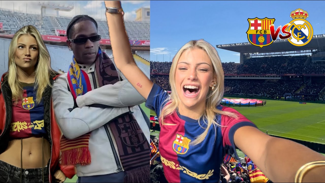 Travis Scott and el Classico in the same weekend!!!