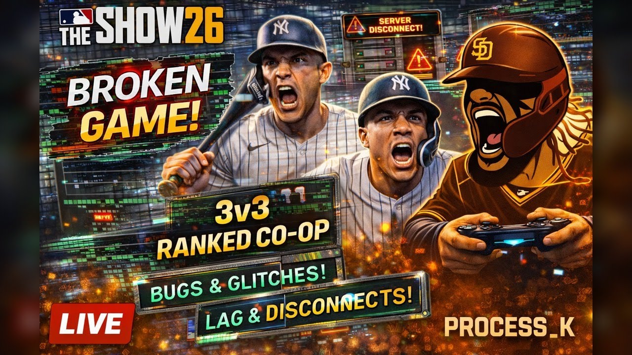 [더쇼26] 게임이 고장났지, 우리가 고장났냐?! 3v3 Ranked Co-Op is on LIVE! 260318 (1440p)