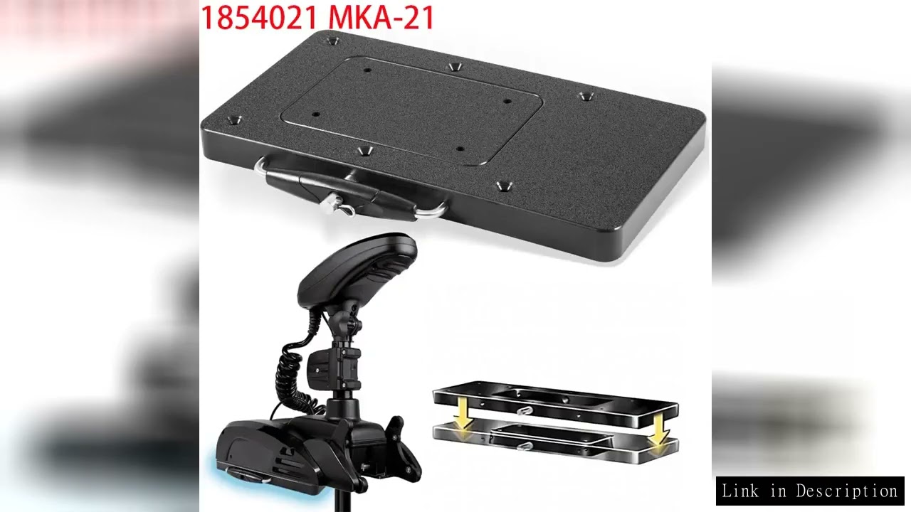 Minn Kota 1854021 MKA-21 Composite Quick Release Bracket for Ulterra, Terrova, PowerDrive V2 Pontoon