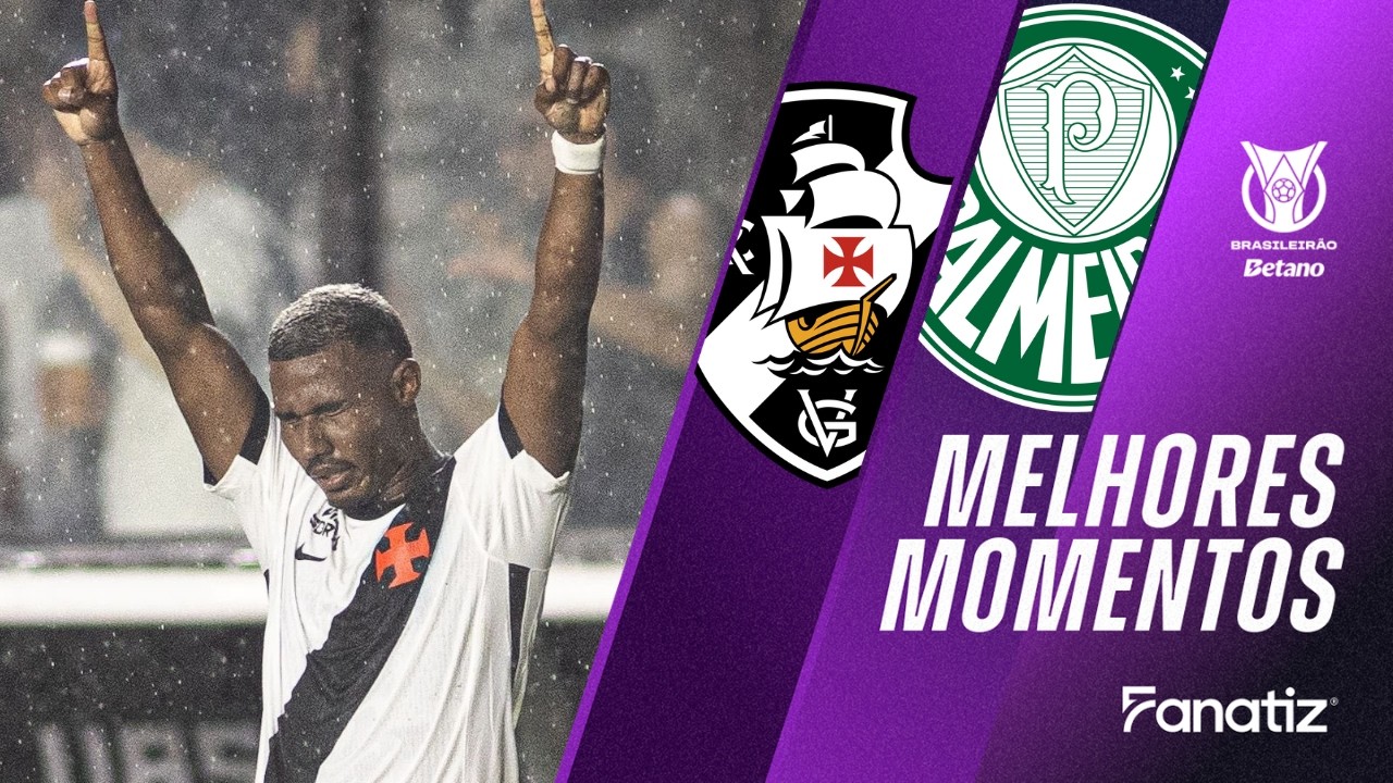 Vasco da Gama 2x1 Palmeiras I Melhores momentos