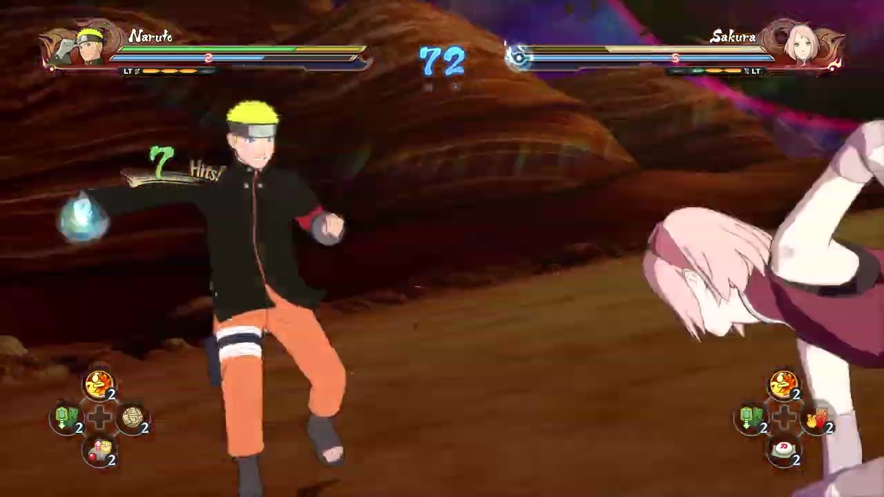 Naruto (The Last) vs Sakura (The Last) - Naruto Shippuden Ultimate Ninja Storm 4 Road to Boruto