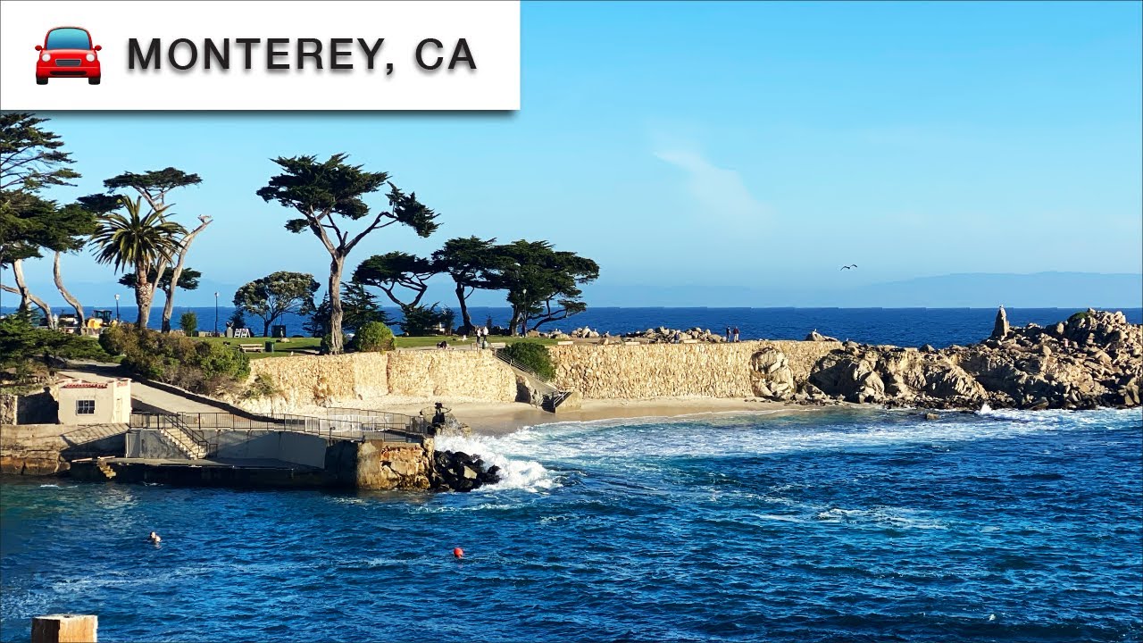 4K Driving Tour: Monterey, California