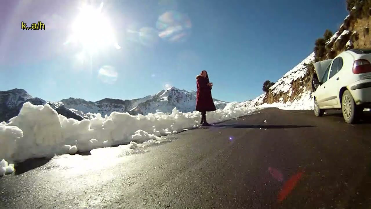 balade sur la route  de tizi ouzou ver tikjda et bouira