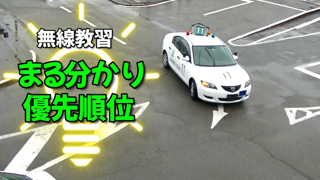 【優先順位まる分かり】無線コースと優先順位を説明