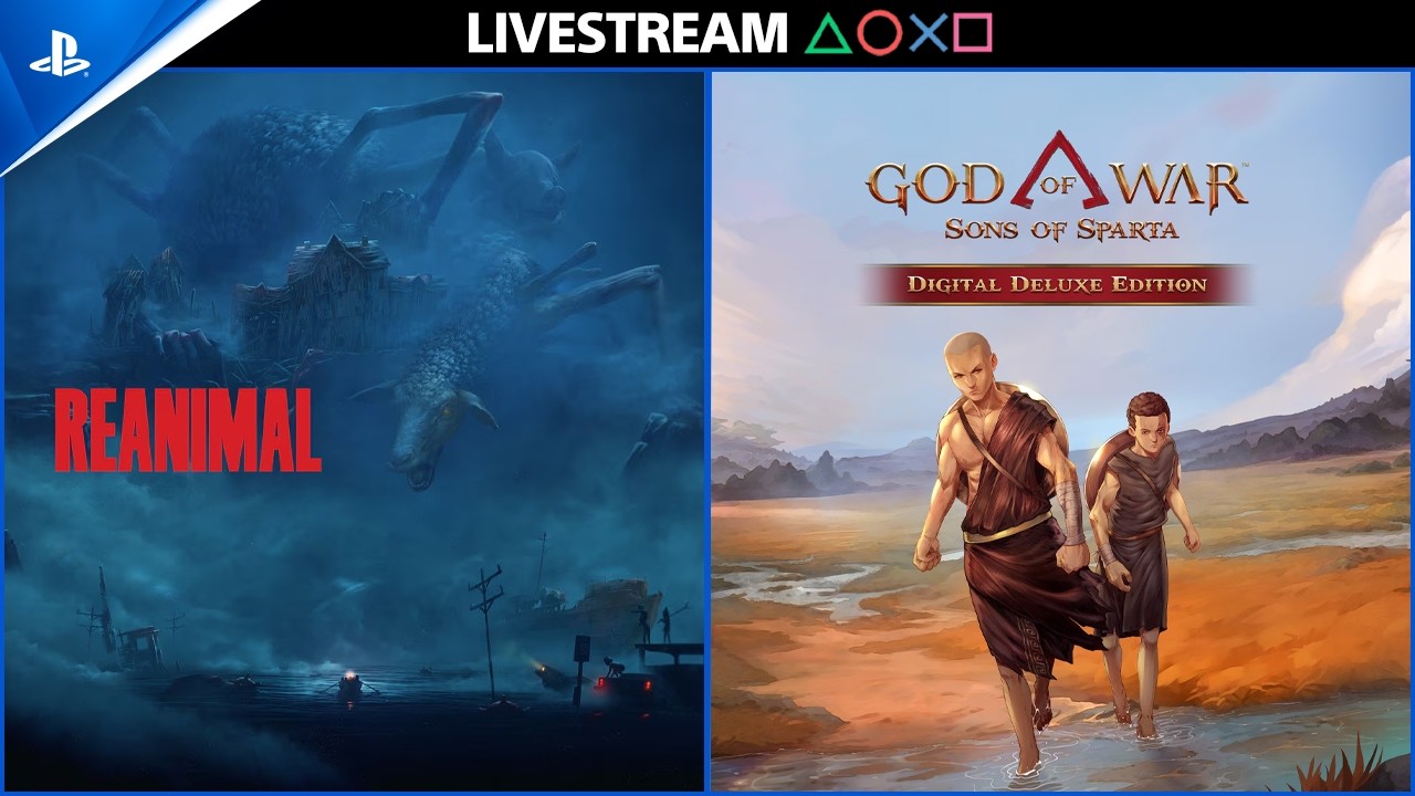 STREAM - God of War Sons of Sparta | Reanimal co-op