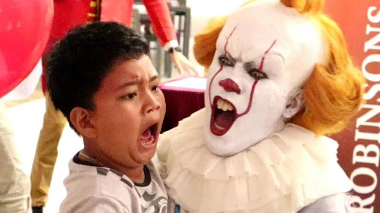 Pennywise Terrifies Audience inside 