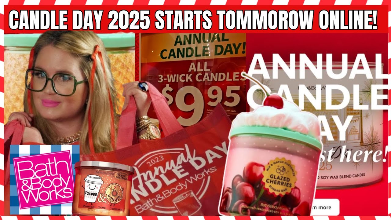 14-Й ЕЖЕГОДНЫЙ ДЕНЬ СВЕЧЕЙ Bath & Body Works НАЧНЕТСЯ ЗАВТРА, 4 ДЕКАБРЯ, ОНЛАЙН #bathandbodyworks