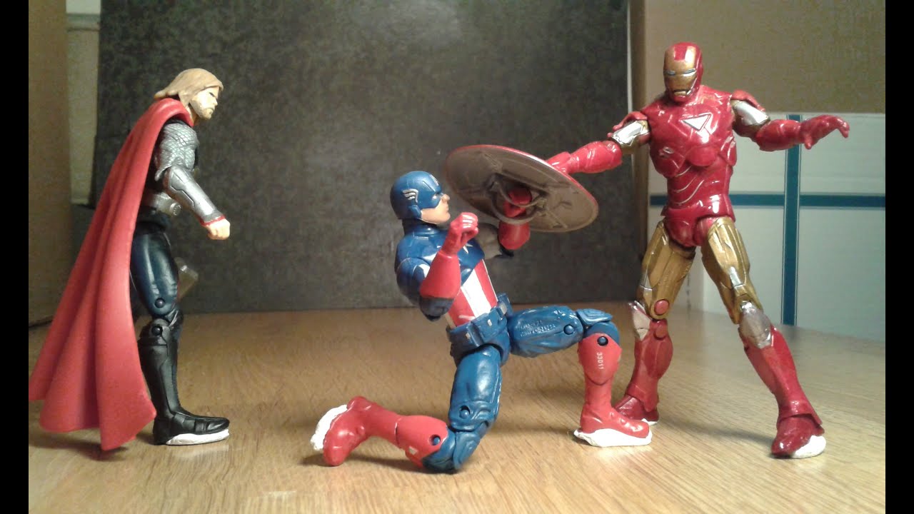 Avengers: Free For All - Part 1 (Stop Motion)