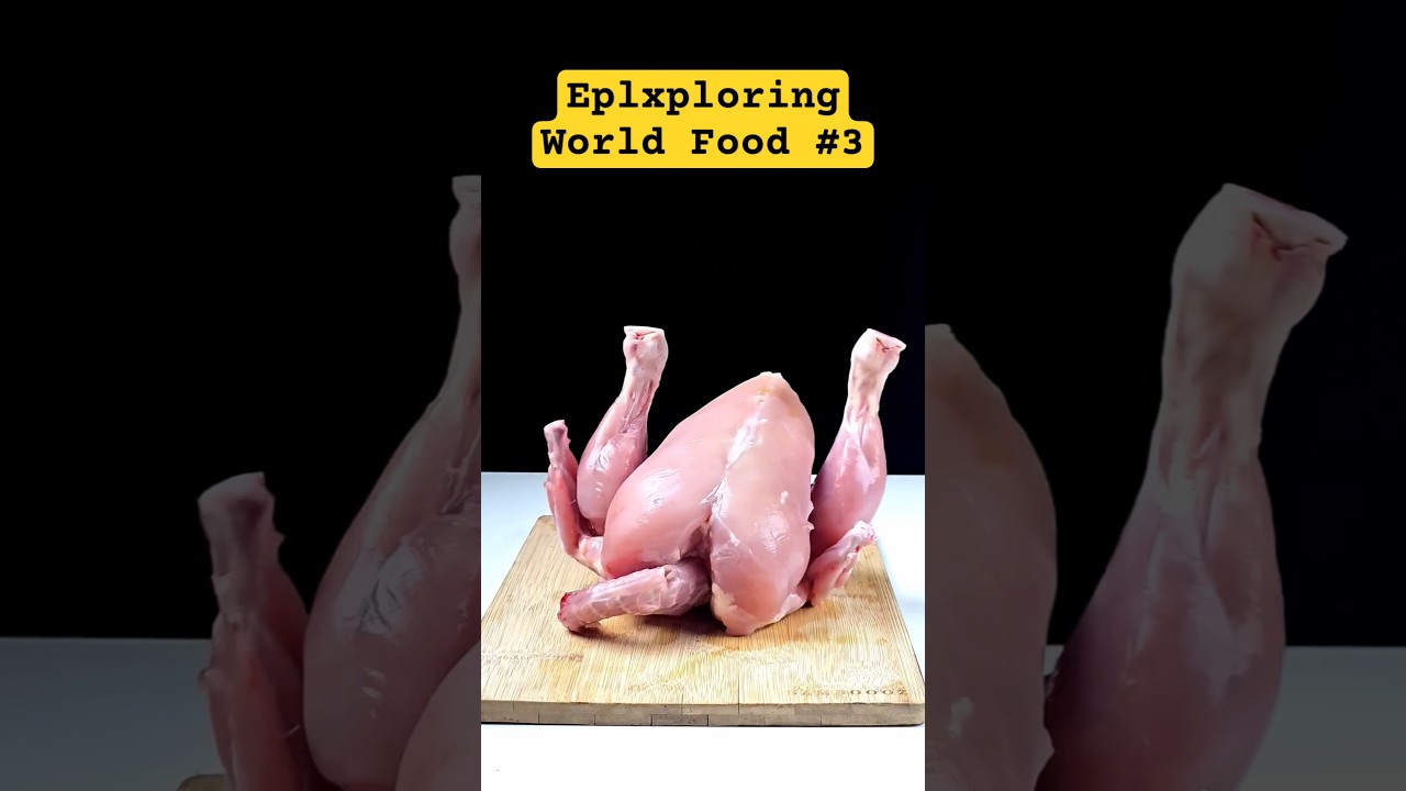 Exploring World Food #3 🌍🔥 Grilling Whole Chicken in Agaro Air Fryer | Juicy, Crispy, Taste Test 🍗