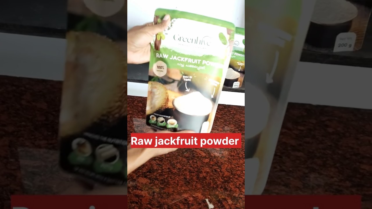 🌿 Raw Jackfruit Powder&ndash;Natural Goodness in Every Spoon!🍃#jackfruit #jackfruitpowder #diet #nutrition