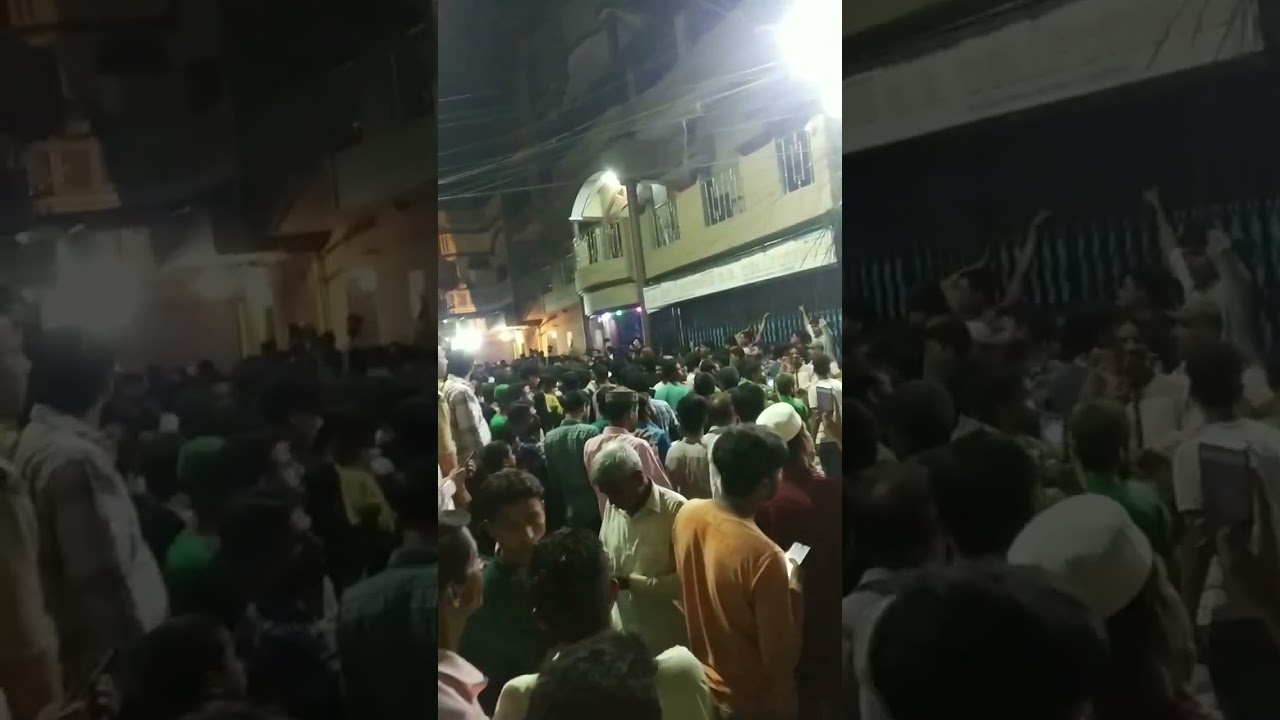 Muharram video. old city Bareilly. Uttar Pradesh. india (islamic)