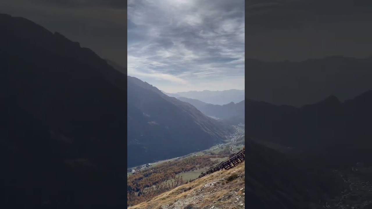 Beautiful morning in Val d&rsquo;Ayas