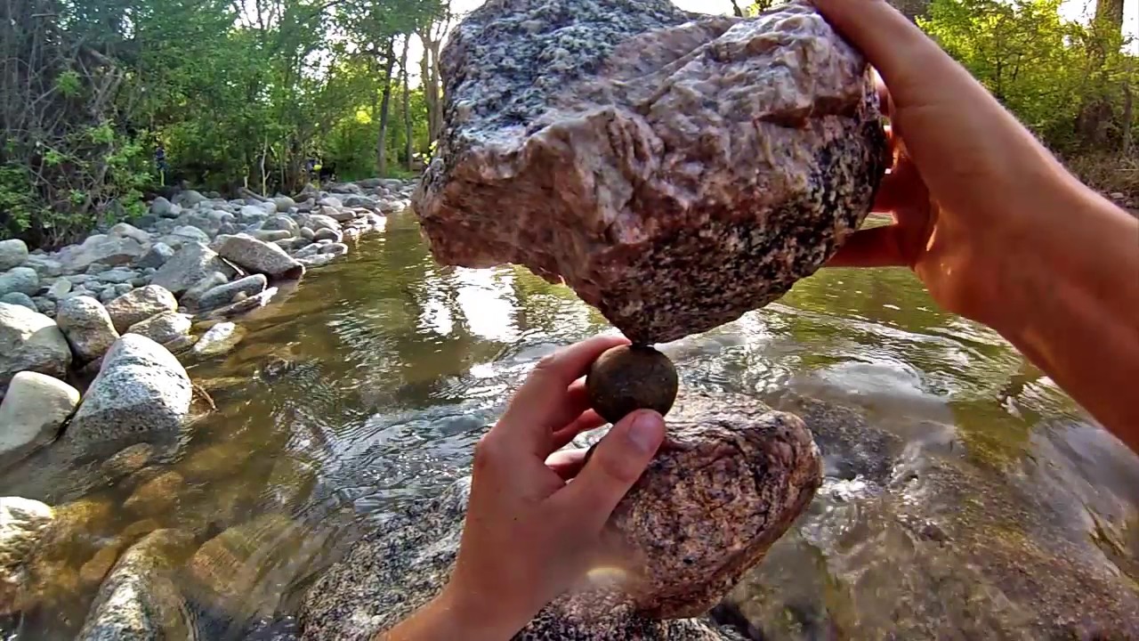 Stone Balance POV Demo -- May 2014 -- Michael Grab (Gravity Glue)