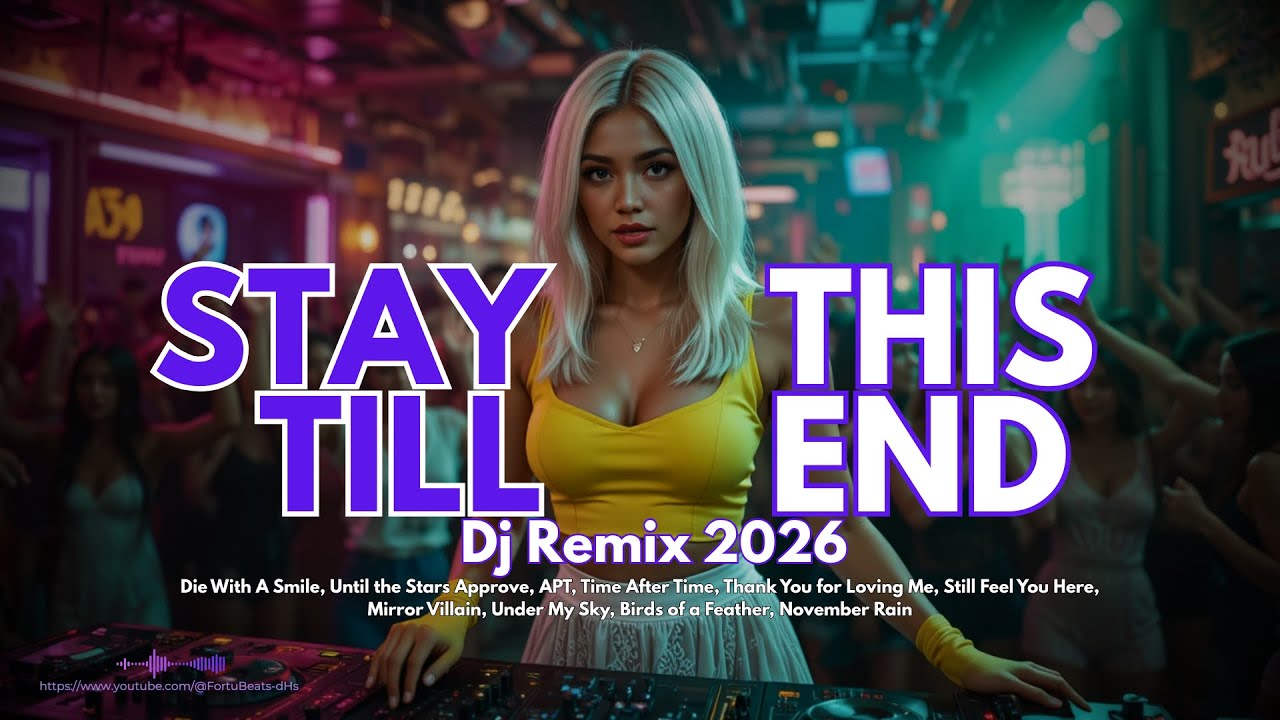 Stay Till This End 🔊 | Global Dj Mix | Remixes by DJ FortuBeats