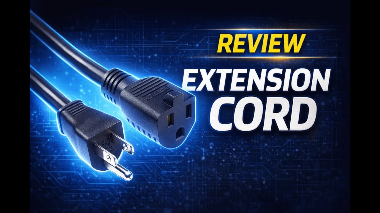Review - C2G 4FT Premium Universal Extension Cord - Power Extension Cord for TV, Computer