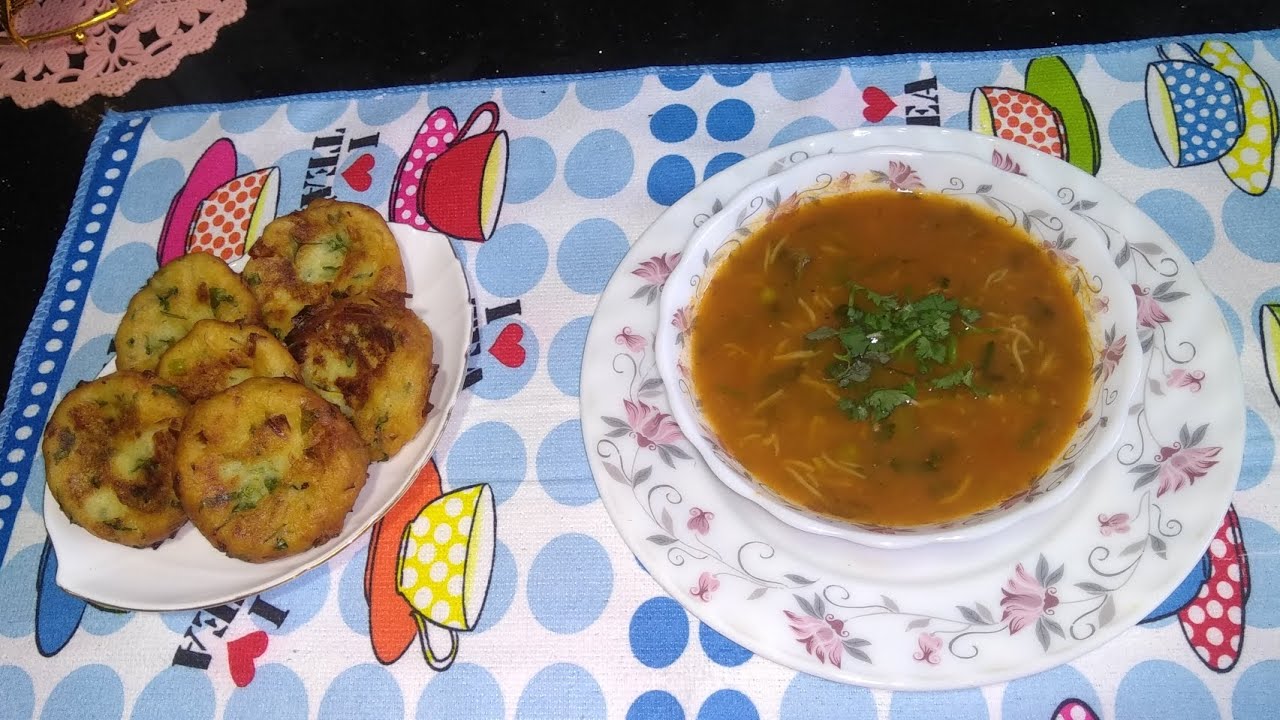 شوربة بالخضرة (مقطفة ) مع معقودة من الوصفات الزمان
