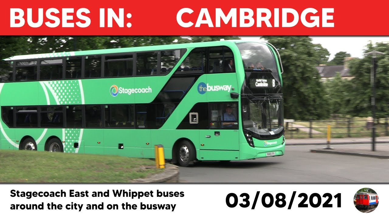 Buses in Cambridge 03/08/2021