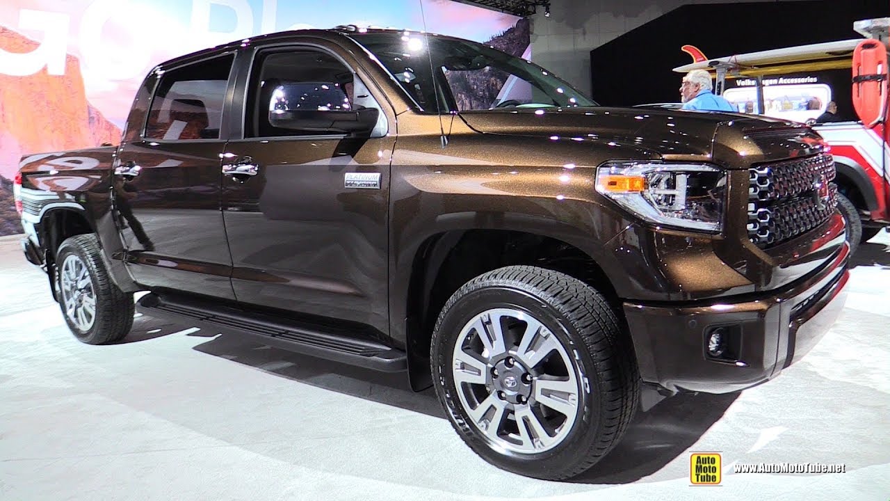 2018 Toyota Tundra Platinum - Exterior and Interior Walkaround - 2017 LA Auto Show