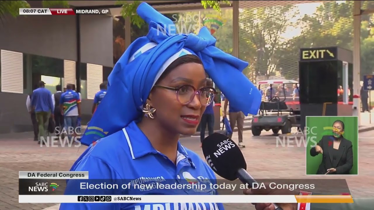 DA Federal Congress | Election of new leadership at DA Congress