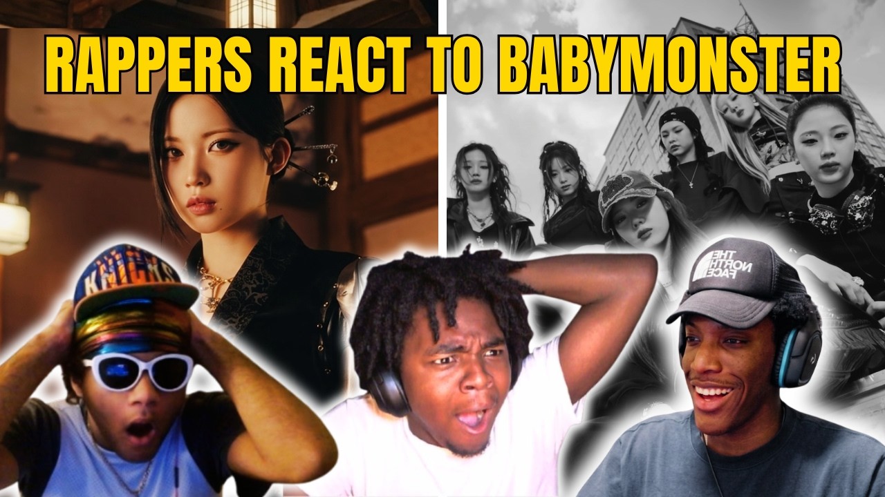 RAPPERS REACT TO BABYMONSTER 