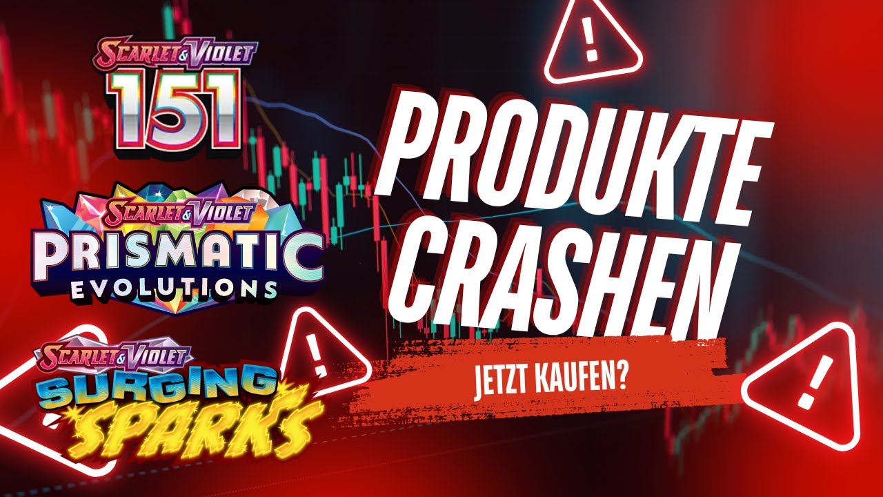 Pokemon Investment - CRASH! Diese 3 Produkte hat es erwischt! Kaufen?
