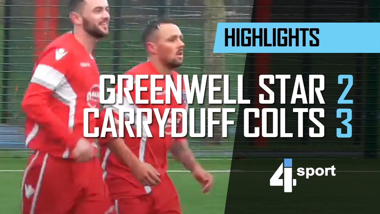 Greenwell Star 2 - 3 Carryduff Colts - 08 Dec 18