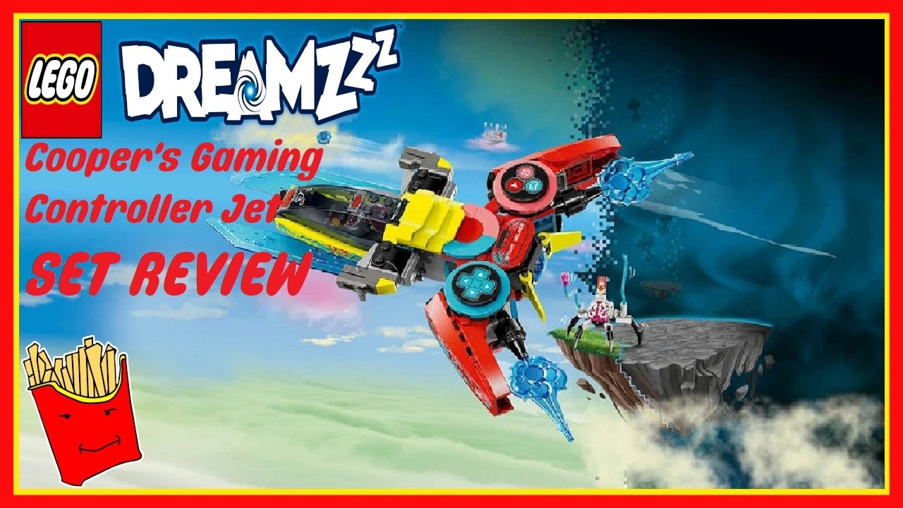 LEGO DREAMZZz 2025 Set Review - Cooper's Gaming Controller Jet (Fries101Reviews)