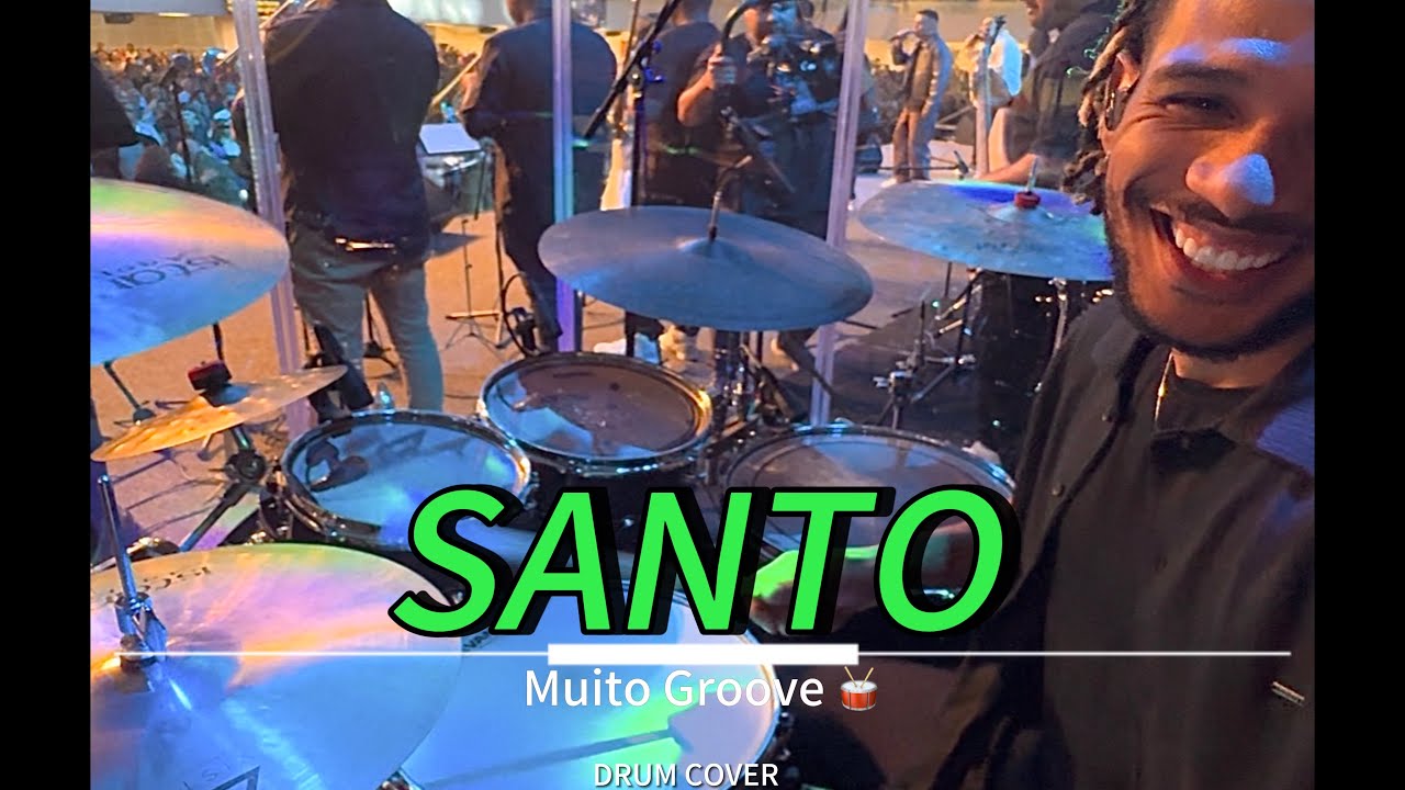 Matheus Falc&atilde;o - Santo, Santo, Santo! Muito Groove🥁 #drumcover 