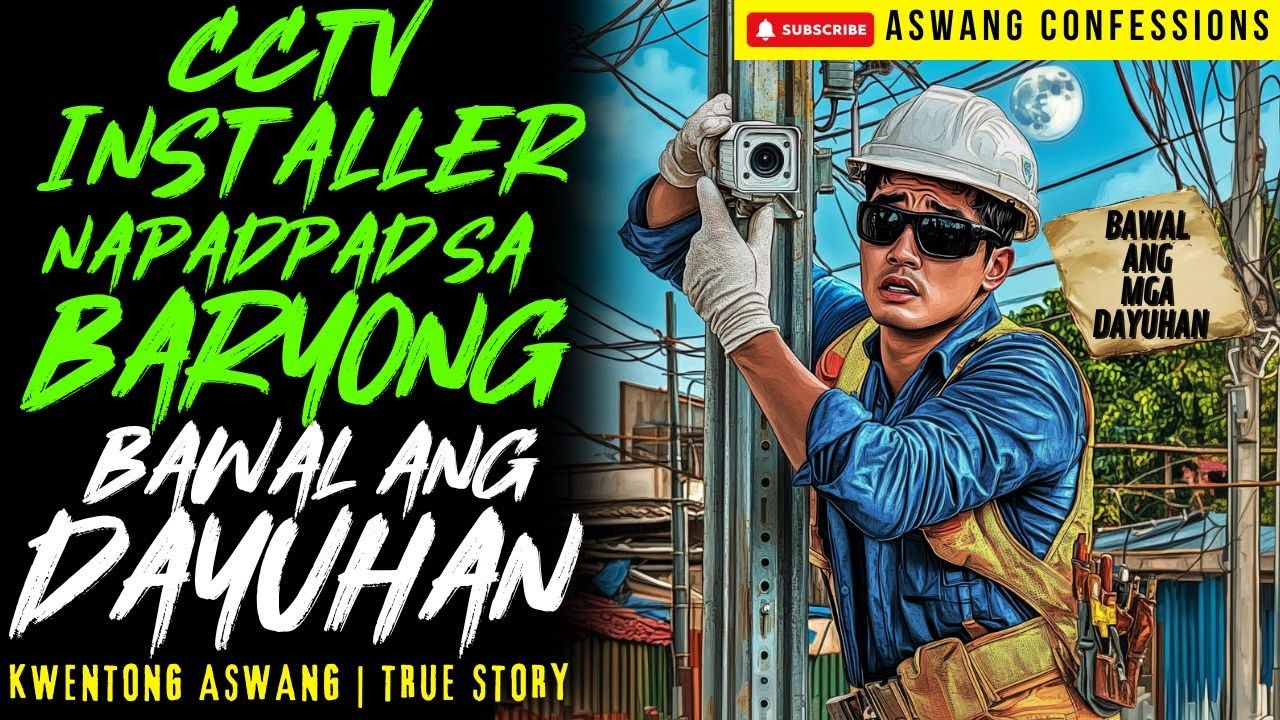 CCTV INSTALLER NAPADPAD SA BARYONG BAWAL ANG DAYUHAN I Kwentong Aswang I True Story