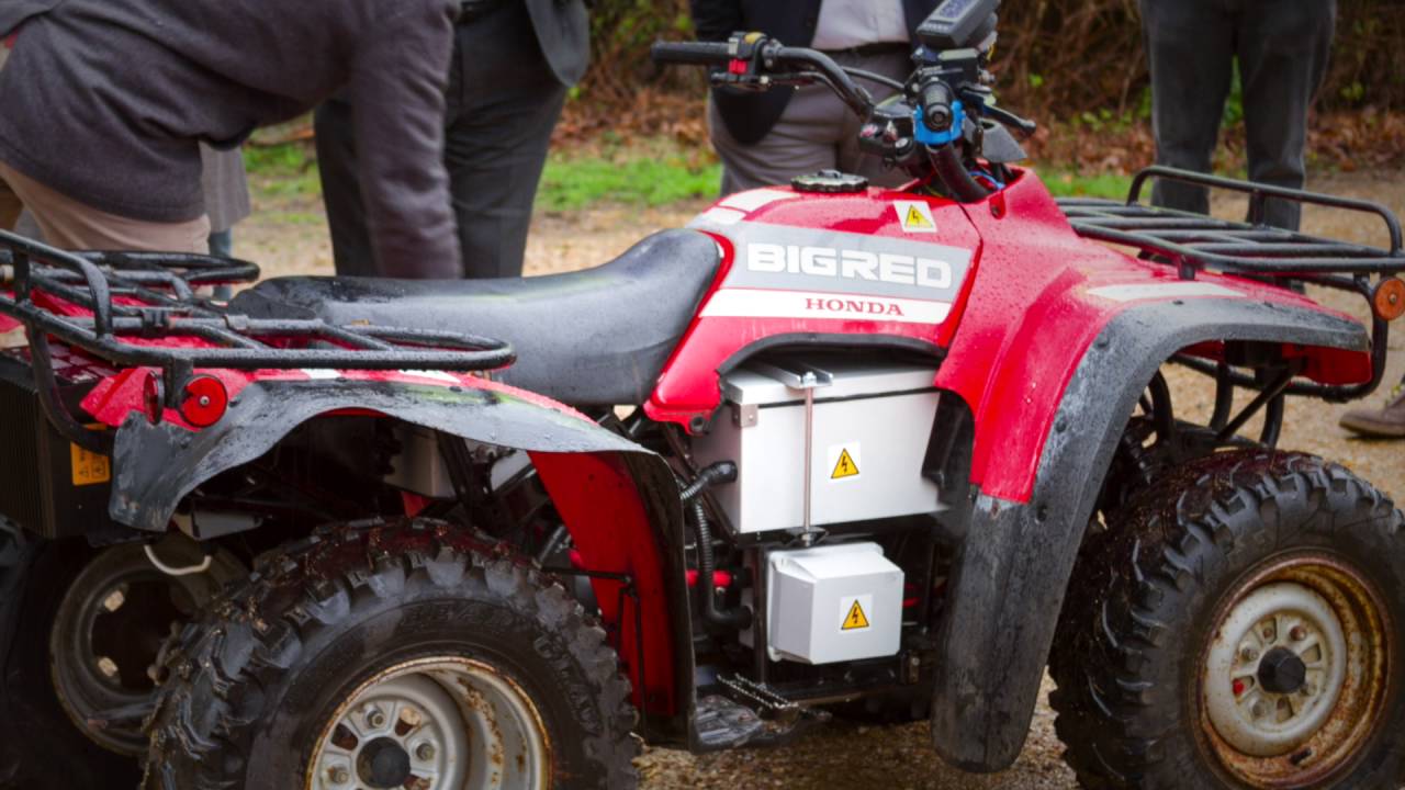 Electric Vehicle Conversion - quad bike from petrol to electric