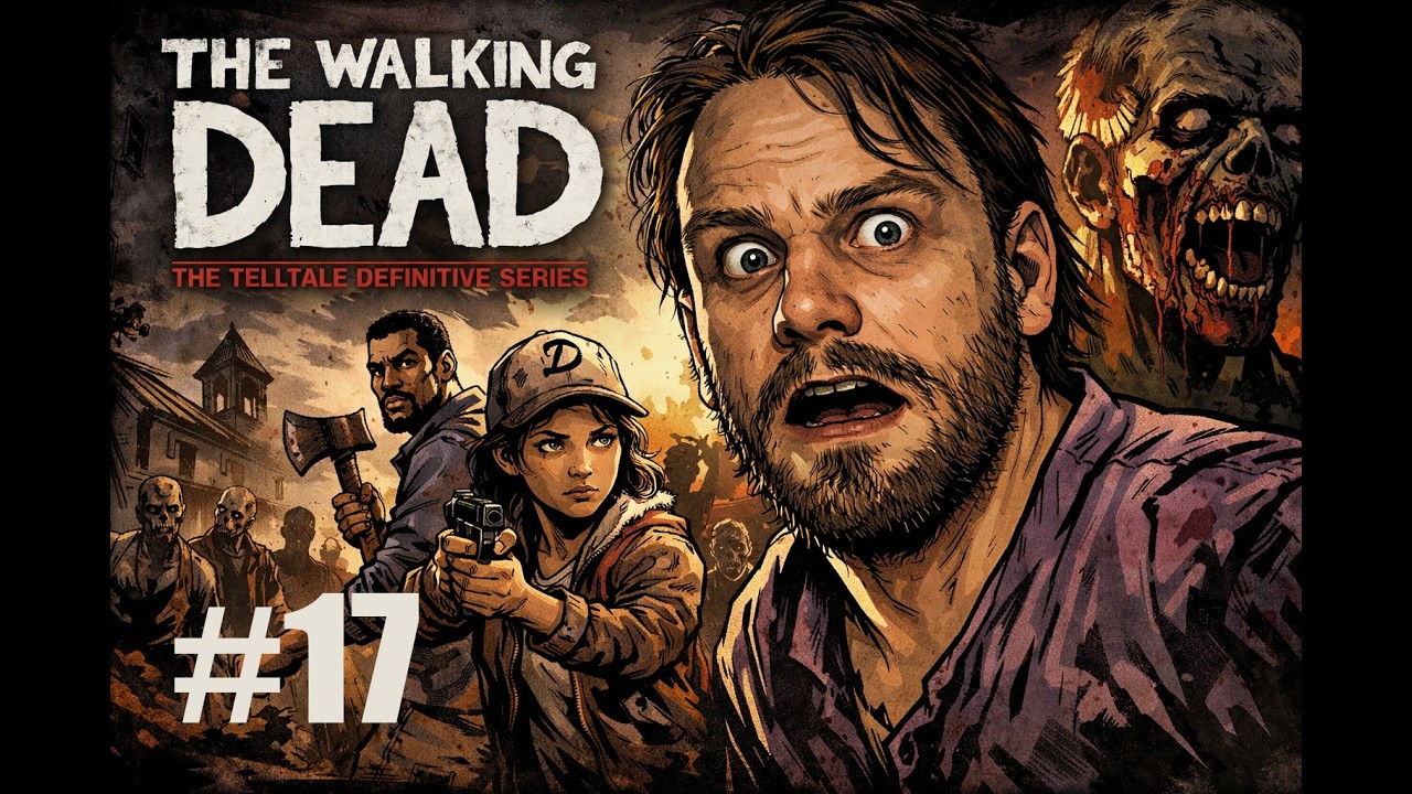 ШТОПАЕМ СЕБЯ, БЫСТРЫЙ ФИНАЛ ЭПИЗОДА!! The Walking Dead The Telltale #17