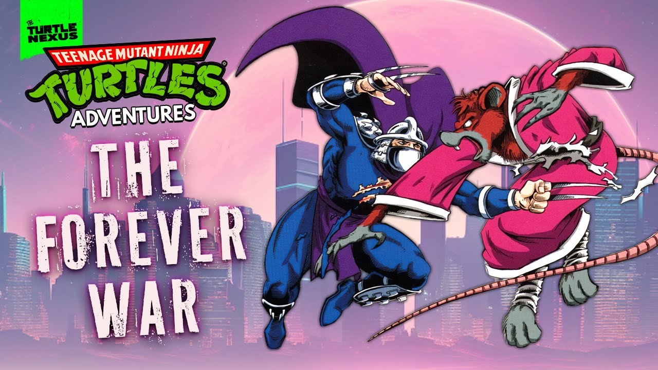 Exploring TMNT's lost saga: the forever war - TMNT comics