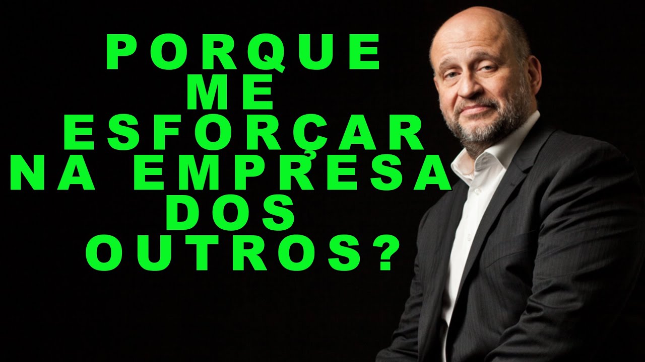 Clovis de barros - Porque ser bom na empresa dos outros ?