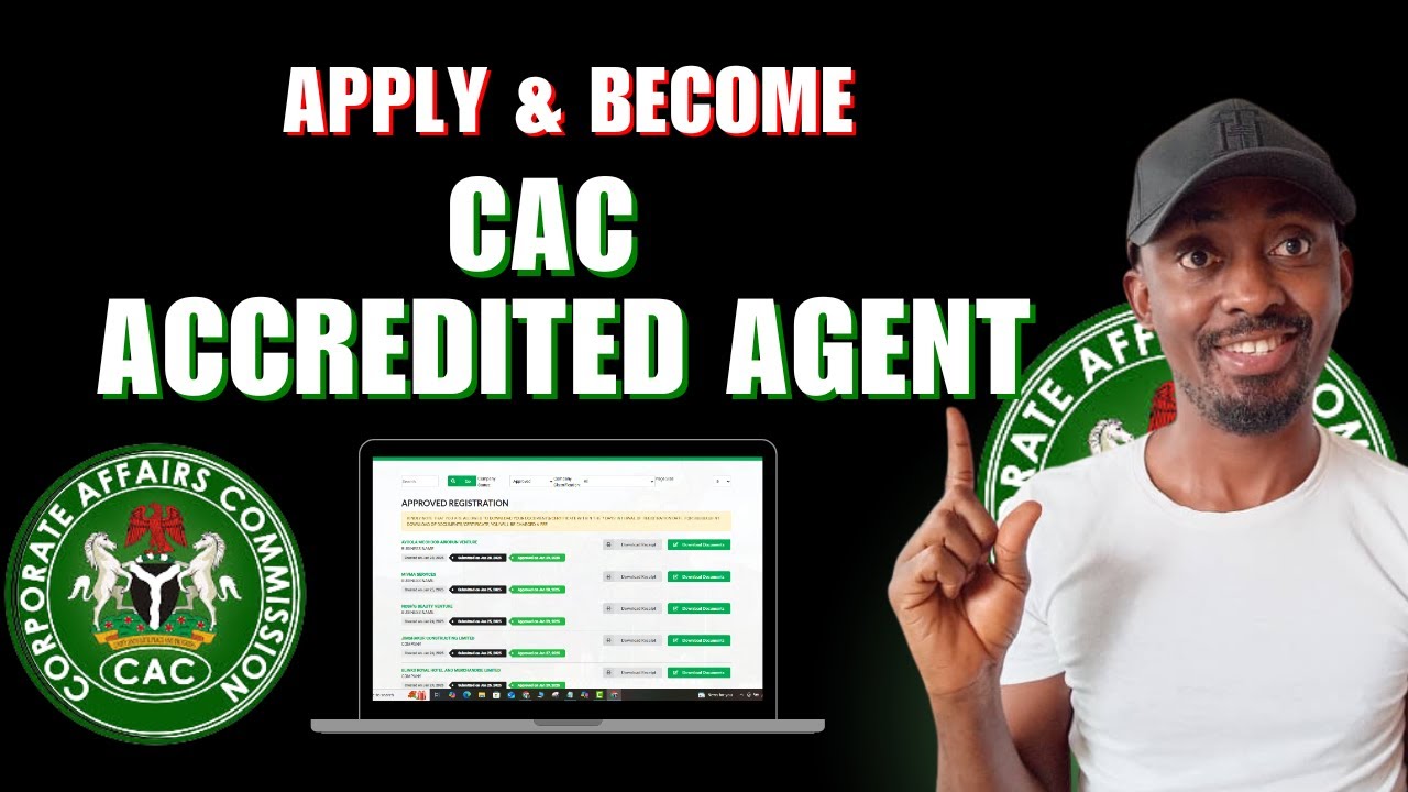 How To Apply As CAC Accredited Agent | Accredited Portal That Works For Everybody!