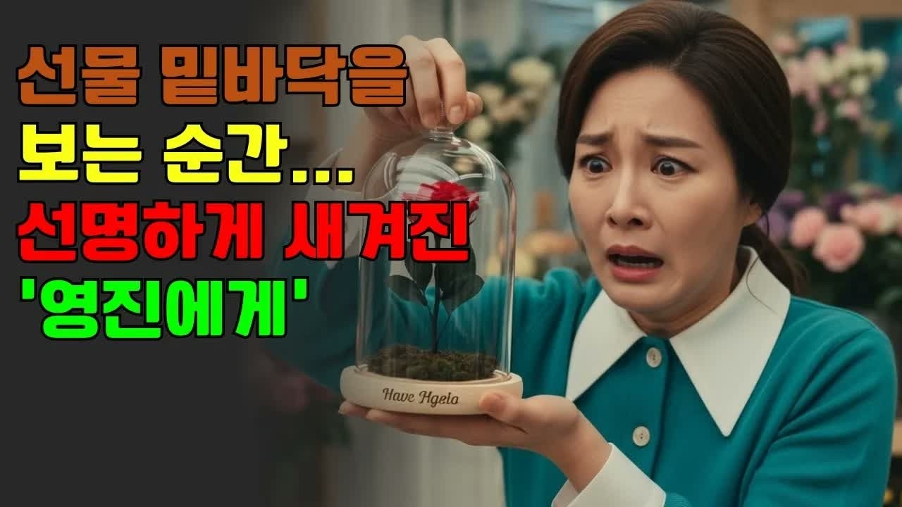 당신을 위해 만들었다＂던 남편의 선물… 저는 그저 죽은 전부인의 대체품이었습니다 ｜ 노후사연 ｜ 황혼연애 ｜ 노후 ｜ 감동사연 ｜ 노후지혜 ｜ 실화사연