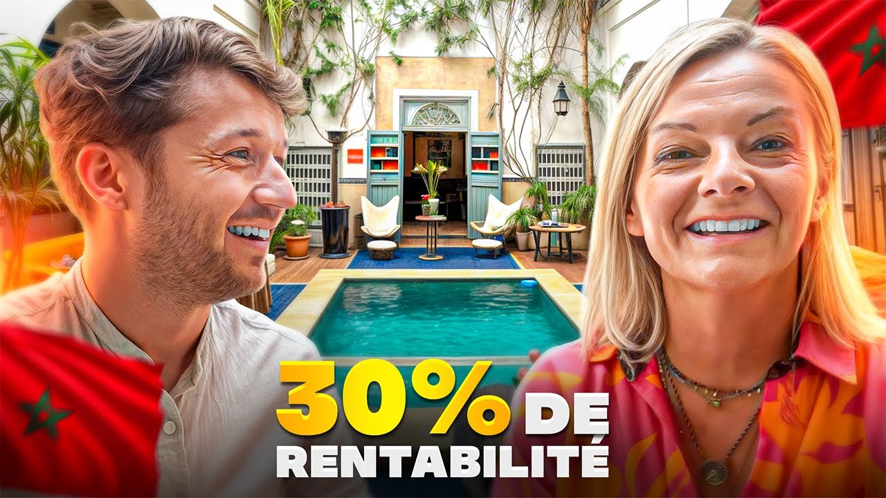 Elle QUITTE sa vie d'AVOCATE pour vivre de son RIAD au MAROC !