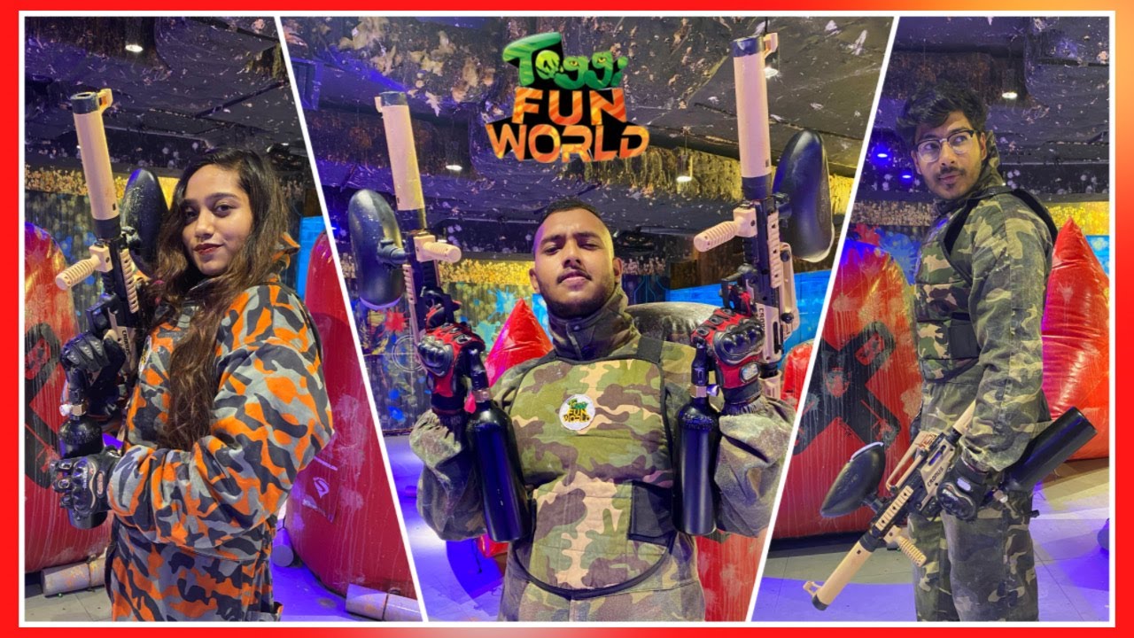 Toggi Fun World – Feel The Thrill || #toggifunworld #bashundhara #funfactory #paintball