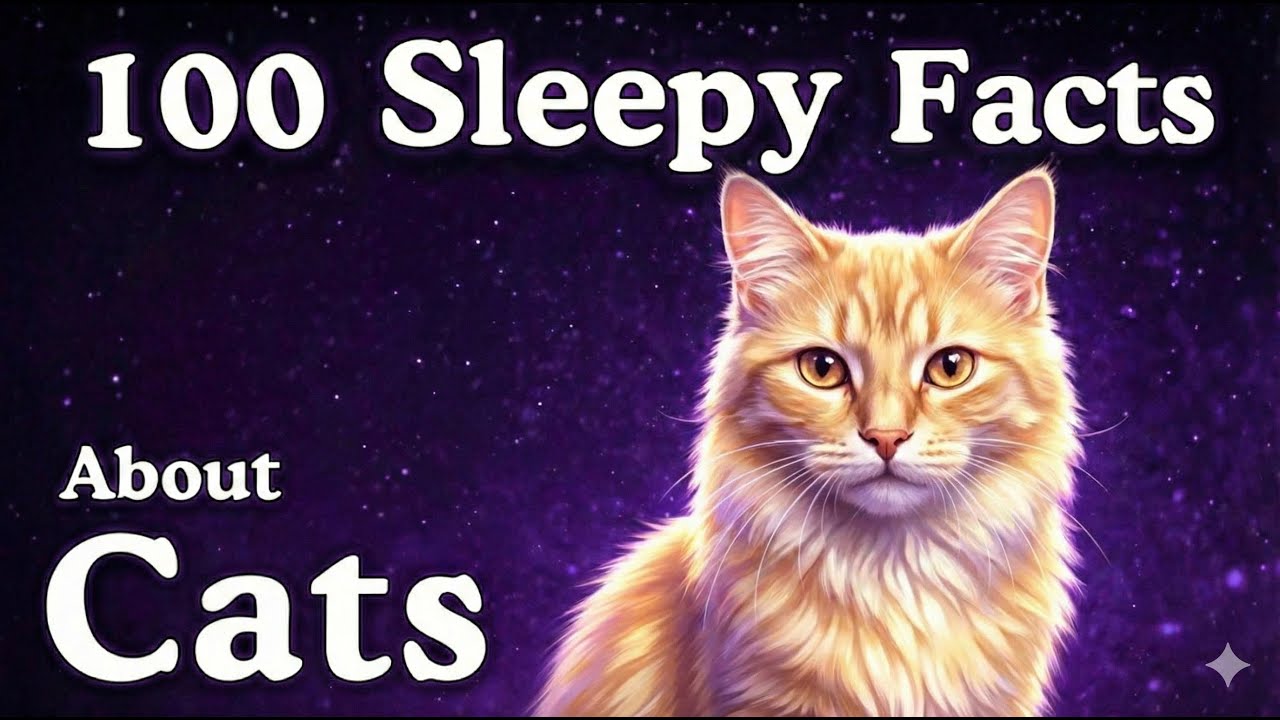The Most Relaxing Sleey Facts About Cats to Fall Asleep To