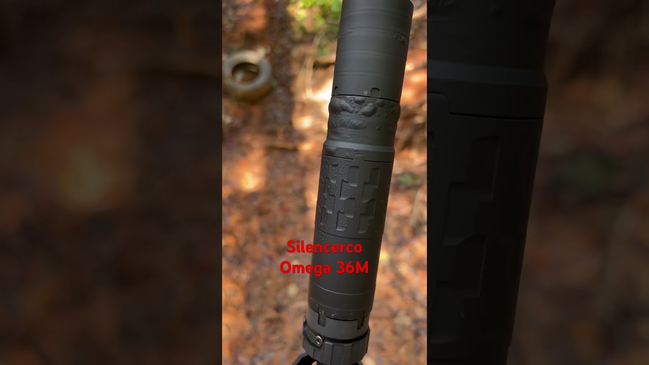 Silencerco omega 36m paint bubbling after 30 SLOW shots of 223 on a 13&rdquo; barrel.
