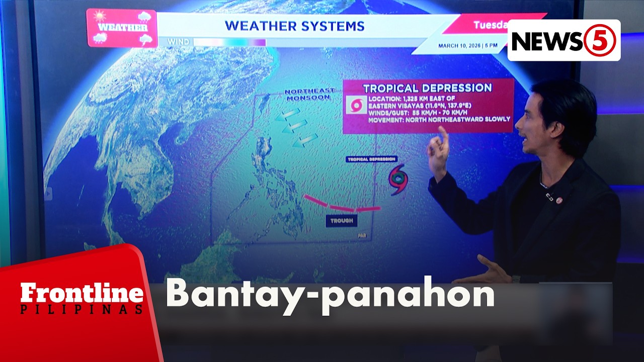 LPA sa labas ng bansa, isa nang bagyo | Frontline Pilipinas