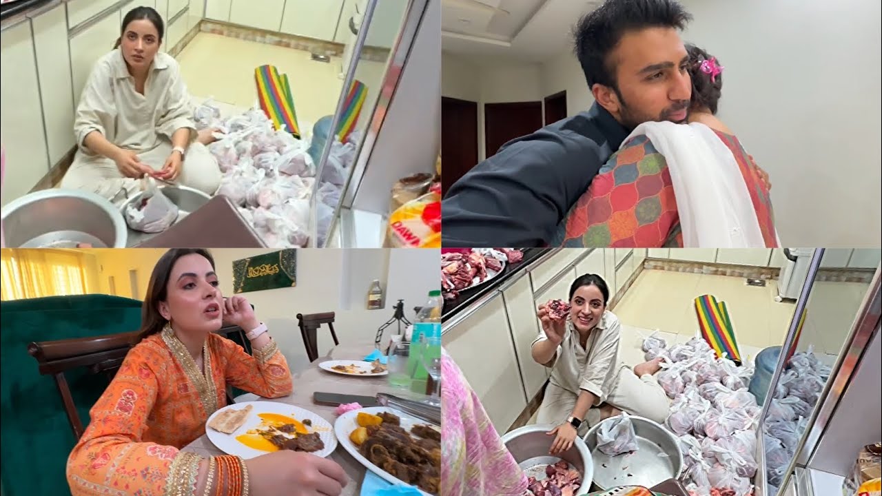Sab qasai ban gaye aur Eid pe tayyar huay ❤️ | VLOG 362