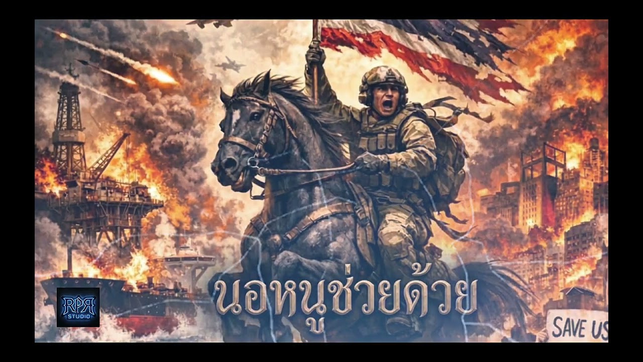 นอหนูช่วยด้วย! | น้ำมันแพงไฟลามโลก 🔥 เพลงร็อคสะท้อนเศรษฐกิจ (AI Music - Suno AI)