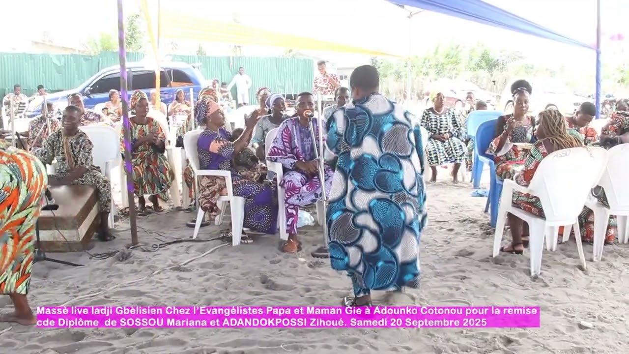 Massè live Gbèlisien à Adounko Part 3 chez Papa et Maman Gie