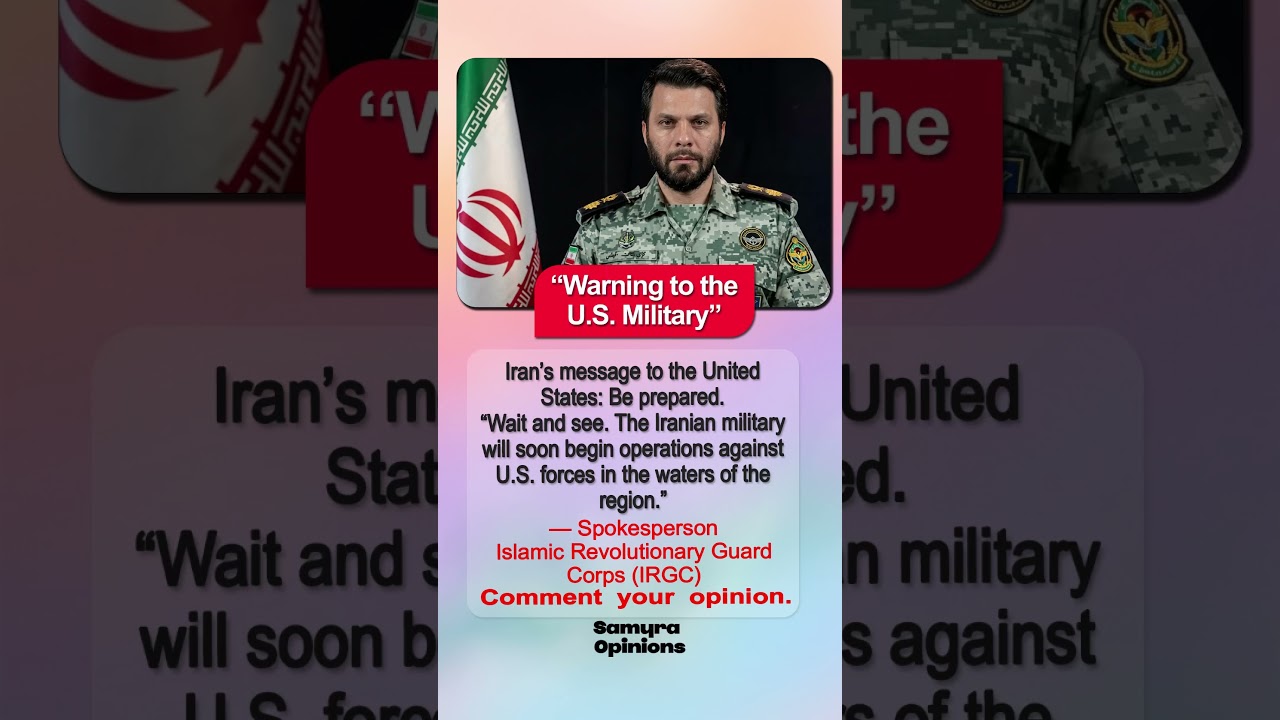 Middle East Tensions Rise After Iran's New Statement