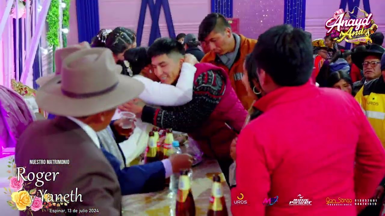 Anaid de los Andes - Mix Huaynos - Boda Roger y Yaneth 2024 - Espinar - Cusco.