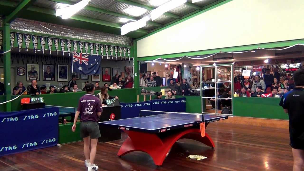 33rd Inter Asian Table Tennis Championship - Melbourne  - Single Final ,Miao Miao vs Tony Liu